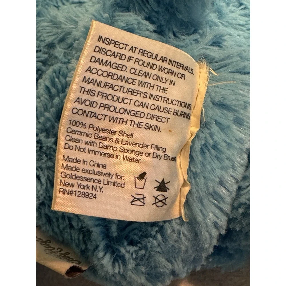 Cozy Hugs Microwavable Weighted Hippo Stuffed Animal Lavender Scented